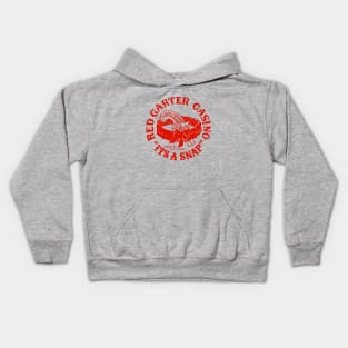 Retro Vintage the Red Garter Casino Downtown Las Vegas Kids Hoodie